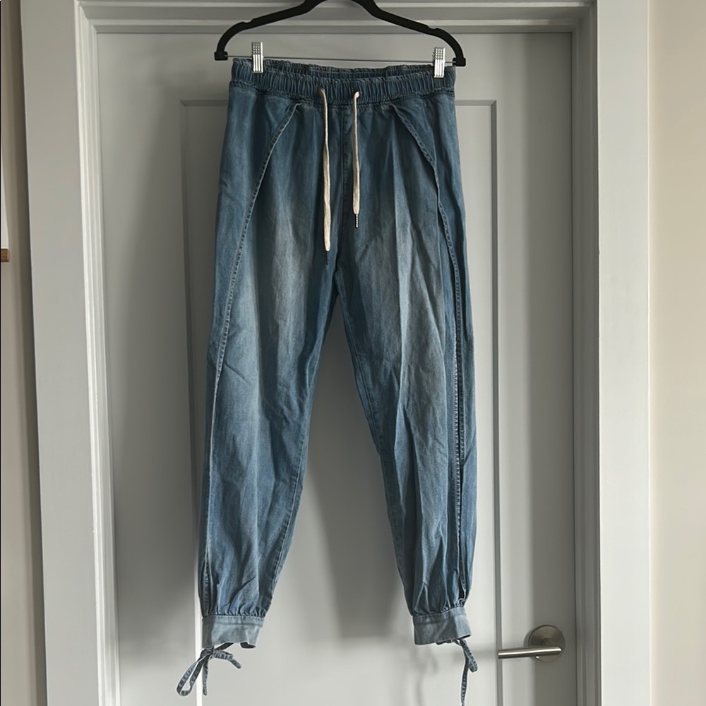 Free people/ One teaspoon Split Harem Jeans